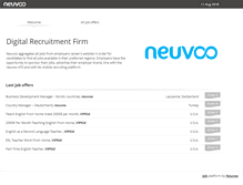 Tablet Screenshot of neuvoo-ats.com